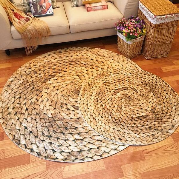 japanese 3d printed straw round area rugs carpet kids room bathing rug bedroom mat non-slip 60*60 80*80 100*100 computer mat
japanese 3d printed straw round area rugs carpet kids room bathing rug bedroom mat non-slip 60*60 80*80 100*100 computer mat