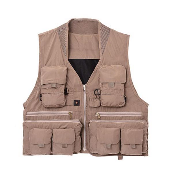 men waterproof fishing vest jacket outdoor hiking hunting multi pocket waistcoat hot, Black;white
men waterproof fishing vest jacket outdoor hiking hunting multi pocket waistcoat hot, Black;white