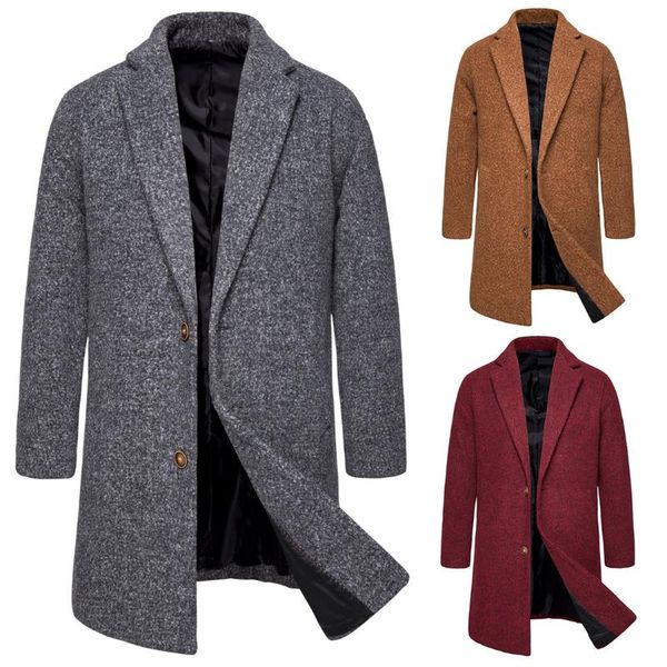 мужчины шерстяное пальто корейский стиль slim fit средней длины тренч пальто мужская одежда шерстяная куртка yf09, Black
мужчины шерстяное пальто корейский стиль slim fit средней длины тренч пальто мужская одежда шерстяная куртка yf09, Black