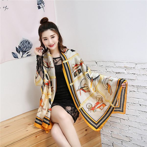 fashion- new designer womans brand scarf 100% silk square thin classic printing design womans scarves for women h-0636b, Blue;gray
fashion- new designer womans brand scarf 100% silk square thin classic printing design womans scarves for women h-0636b, Blue;gray