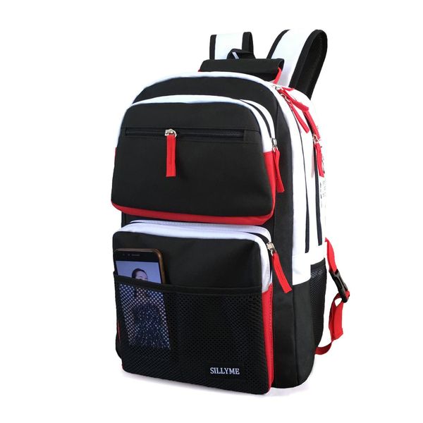 new backpack male fashion trend backpack han version casual female male college sports couple travel bag
new backpack male fashion trend backpack han version casual female male college sports couple travel bag