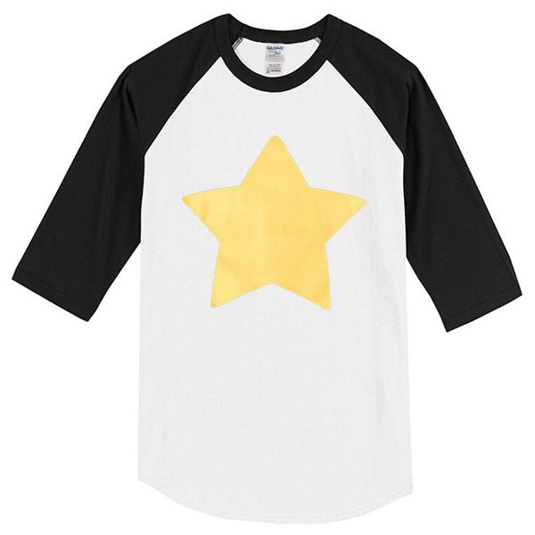 2019 summer three quarter sleeve t-shirt steven universe star pattern fashion hip hop sportswear men's t-shirts harajuku tee, White;black
2019 summer three quarter sleeve t-shirt steven universe star pattern fashion hip hop sportswear men's t-shirts harajuku tee, White;black