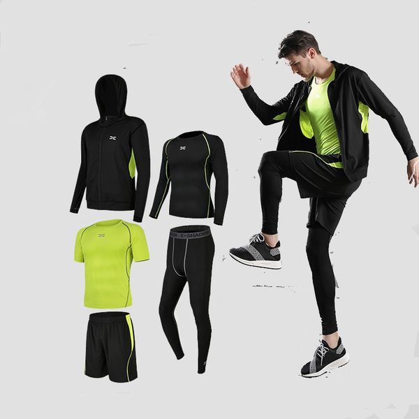 new summer running set men sports suit gym fitness clothing compression basketball running jogging training underwear sportswear, Black;blue
new summer running set men sports suit gym fitness clothing compression basketball running jogging training underwear sportswear, Black;blue
