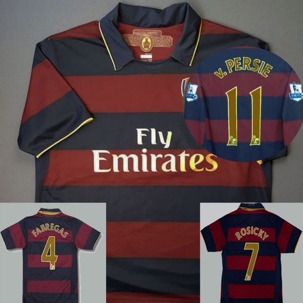 07 08 Third Fabregas Robin van Persie Soccer Jersey 2007 2008 Rosicky v.Persie Vintage Gallas Eduardo Adebayor Football Shirt Maillot Foot
07 08 Third Fabregas Robin van Persie Soccer Jersey 2007 2008 Rosicky v.Persie Vintage Gallas Eduardo Adebayor Football Shirt Maillot Foot