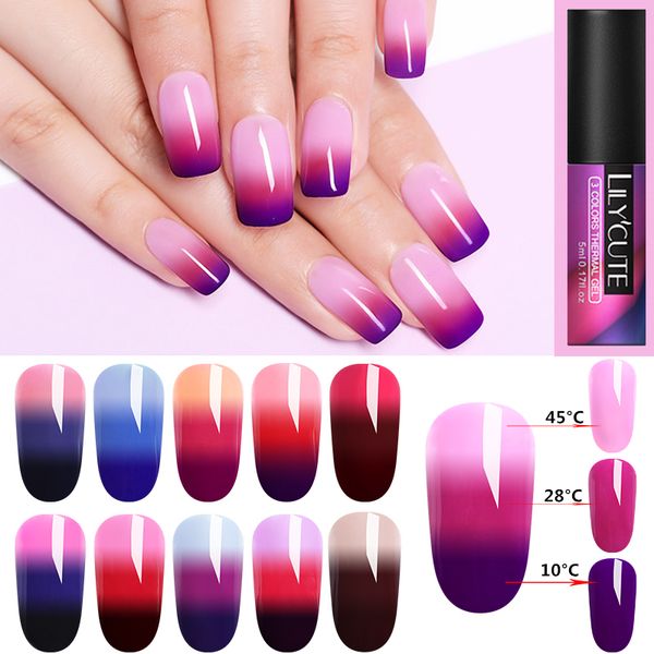 lilycute 5ml 3-layers color changing uv gel polish sequins thermal nail gel polish matte coat soak off nail art var, Red;pink
lilycute 5ml 3-layers color changing uv gel polish sequins thermal nail gel polish matte coat soak off nail art var, Red;pink