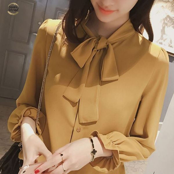 tie white neck bow ruffle plain color stand collar long sleeve women ol style blouse 2019 summer new elegant work blouse
tie white neck bow ruffle plain color stand collar long sleeve women ol style blouse 2019 summer new elegant work blouse