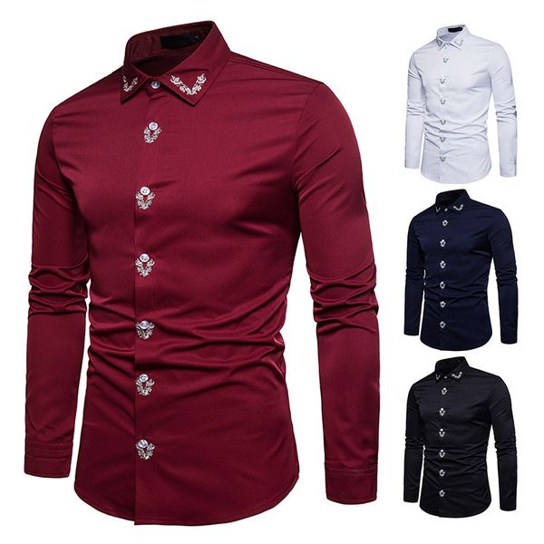 вышитые slim fit рубашки с длинным рукавом мужская формальная рубашка партия свадебные рубашки плюс размер eu s l xl xxl мода, White;black
вышитые slim fit рубашки с длинным рукавом мужская формальная рубашка партия свадебные рубашки плюс размер eu s l xl xxl мода, White;black