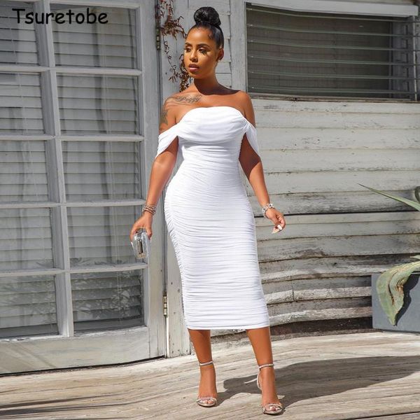 tsuretobe элегантный с плеча midi платье женщины bodycon плиссированные платья backless тощий party club без бретелек vestidos женский, Black;gray
tsuretobe элегантный с плеча midi платье женщины bodycon плиссированные платья backless тощий party club без бретелек vestidos женский, Black;gray