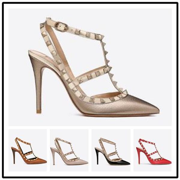 designer pointed toe studs high heels patent leather rivets sandals womens studded strappy dress shoes valentine 10cm high heel shoes c18, Black
designer pointed toe studs high heels patent leather rivets sandals womens studded strappy dress shoes valentine 10cm high heel shoes c18, Black