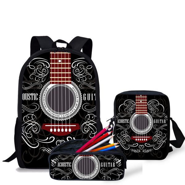 2019 new children school bags 3 set music notes guitar print women schoolbag backpack large capacity rucksack mujer dropshipping
2019 new children school bags 3 set music notes guitar print women schoolbag backpack large capacity rucksack mujer dropshipping