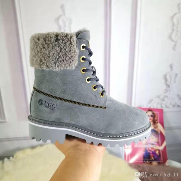 winter new snow boots european and american women's fur one plus velvet warm martin boots thick bottom british fan car short boots
winter new snow boots european and american women's fur one plus velvet warm martin boots thick bottom british fan car short boots