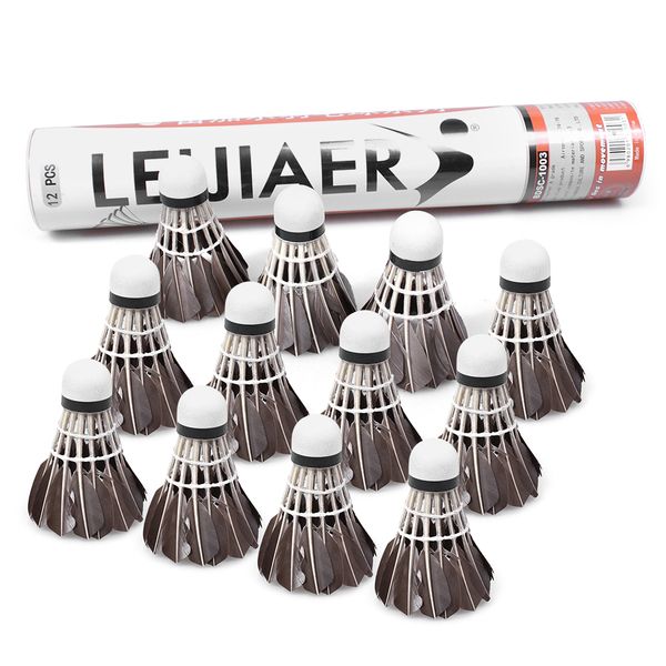 12pcs/barrel duck feather badminton shuttlecocks indoor outdoor sports training badminton birdies balls shuttlecock
12pcs/barrel duck feather badminton shuttlecocks indoor outdoor sports training badminton birdies balls shuttlecock