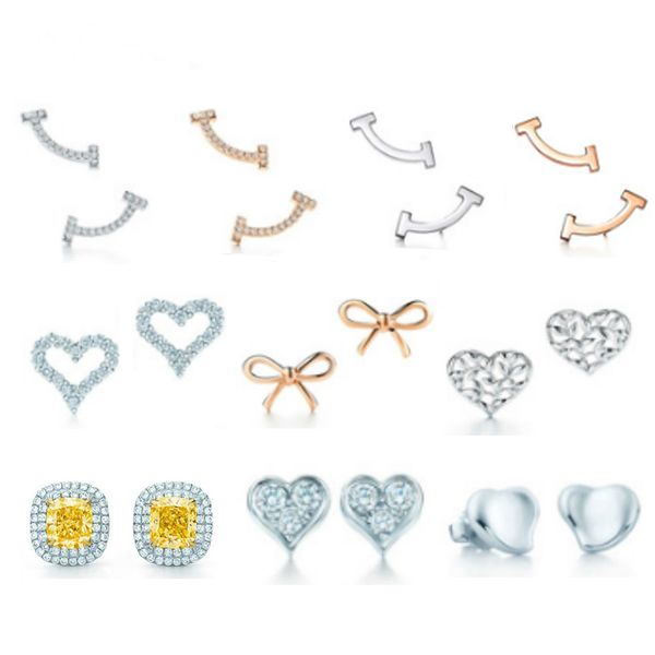 new 100% 925 silver heart shape stud tiff earrings smile stud zircon rose gold 18k gold jewelry match world jewelry gift, Golden;silver
new 100% 925 silver heart shape stud tiff earrings smile stud zircon rose gold 18k gold jewelry match world jewelry gift, Golden;silver