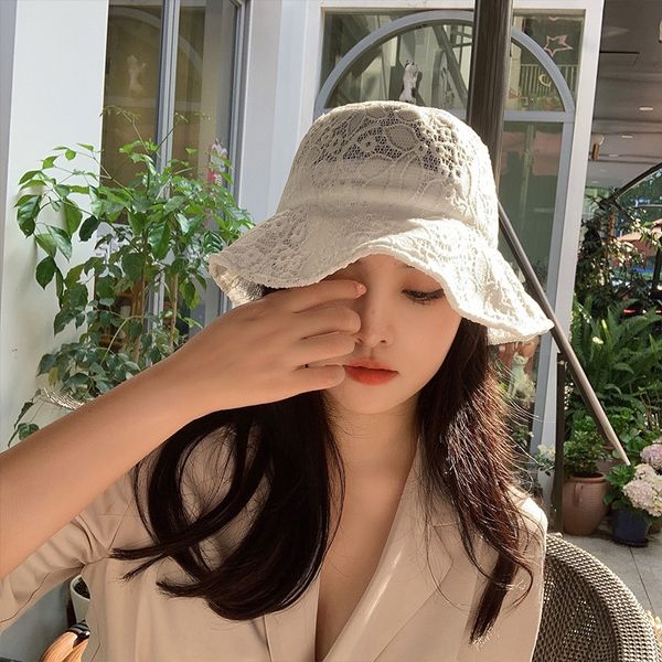 female face small fisherman lace flower light outdoor sunshade all-match basin bucket bucket sunshade fisherman hat hat female, Blue;gray
female face small fisherman lace flower light outdoor sunshade all-match basin bucket bucket sunshade fisherman hat hat female, Blue;gray