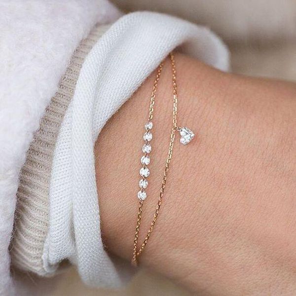 exquisite fashion double heart crystal bracelet female engagement wedding bracelet luxury designer jewelry n138, Golden;silver
exquisite fashion double heart crystal bracelet female engagement wedding bracelet luxury designer jewelry n138, Golden;silver