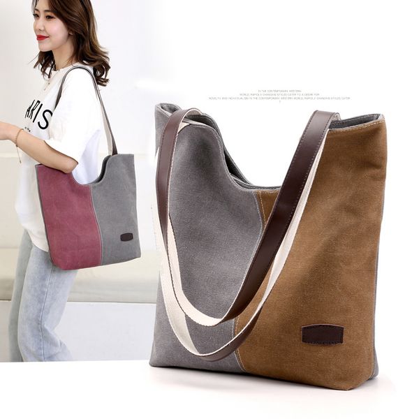 women's handbags female shoulder bag canvas travel bags handle bag shopping student totes bolsos feminina
women's handbags female shoulder bag canvas travel bags handle bag shopping student totes bolsos feminina