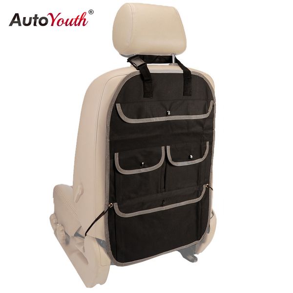 autoyouth car seat back organizer multi-pocket travel storage bag, kids toy storage, back seat protector / kick mat
autoyouth car seat back organizer multi-pocket travel storage bag, kids toy storage, back seat protector / kick mat