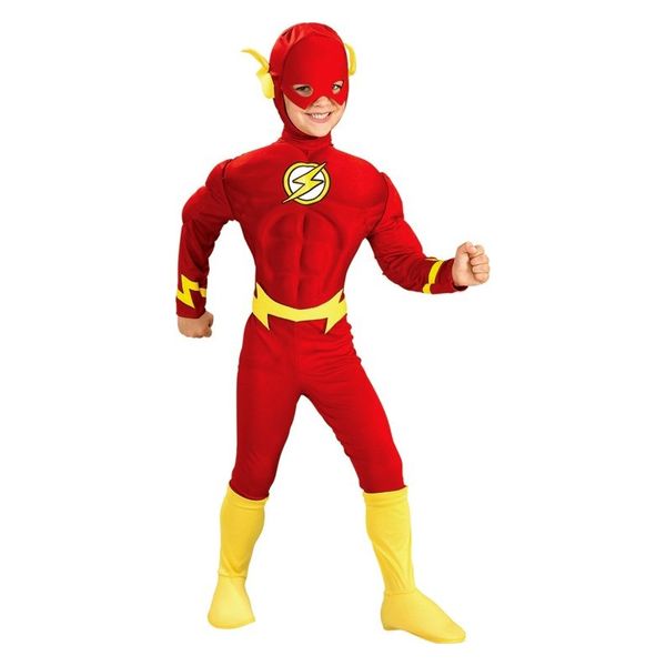 Boy The Flash Muscle Superhero Fancy Dress Kids Fantasy Justice League DC Comic Movie Party Halloween set clothing Costumes
Boy The Flash Muscle Superhero Fancy Dress Kids Fantasy Justice League DC Comic Movie Party Halloween set clothing Costumes