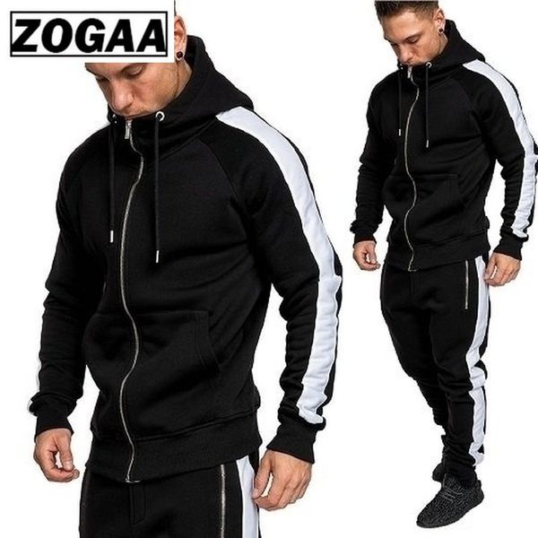 men suits 2019 men casual hooded sweatshirt and pants set fashion streetwear mens hoodies, Black
men suits 2019 men casual hooded sweatshirt and pants set fashion streetwear mens hoodies, Black
