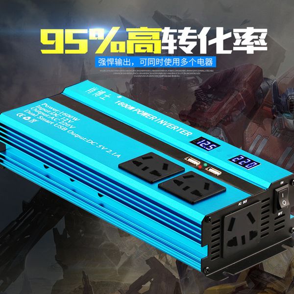 1600w dc12v/24v/48v/60v to ac220v modified sine wave power inverter led display charger converter adapter car vehicle / home use
1600w dc12v/24v/48v/60v to ac220v modified sine wave power inverter led display charger converter adapter car vehicle / home use