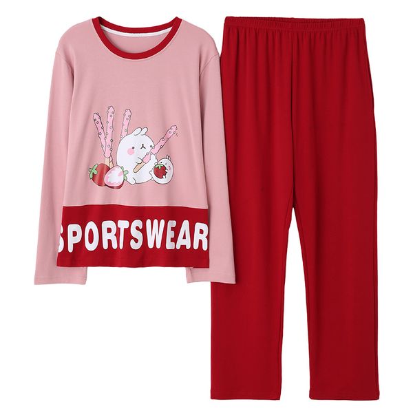 autumn cotton couple long pajamas women cartoon sleepwear girl pajama sets pijamas mujer lover pyjamas plus size home clothing, Black;red
autumn cotton couple long pajamas women cartoon sleepwear girl pajama sets pijamas mujer lover pyjamas plus size home clothing, Black;red