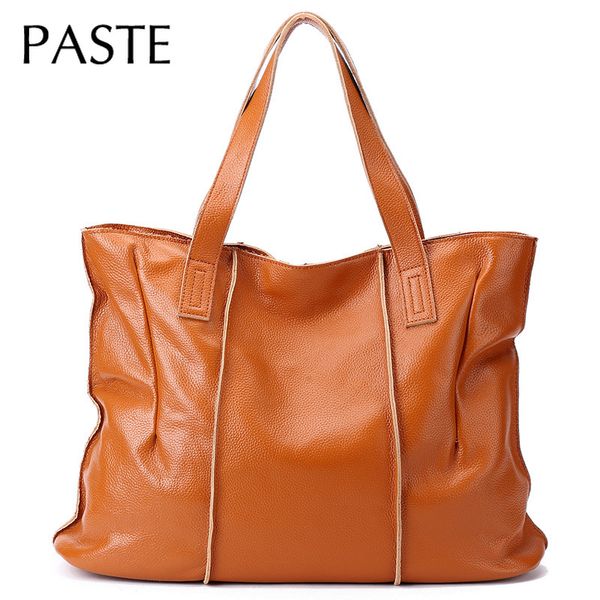 simple design large capacity women hand bag 100% cow leather female shoulder bag mummy nursing big travel messenger
simple design large capacity women hand bag 100% cow leather female shoulder bag mummy nursing big travel messenger
