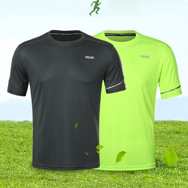 arsuxeo men sport running t shirt quick dry sportswear short sleeve fitness gym shirt breathable basketball training t, Black;blue
arsuxeo men sport running t shirt quick dry sportswear short sleeve fitness gym shirt breathable basketball training t, Black;blue