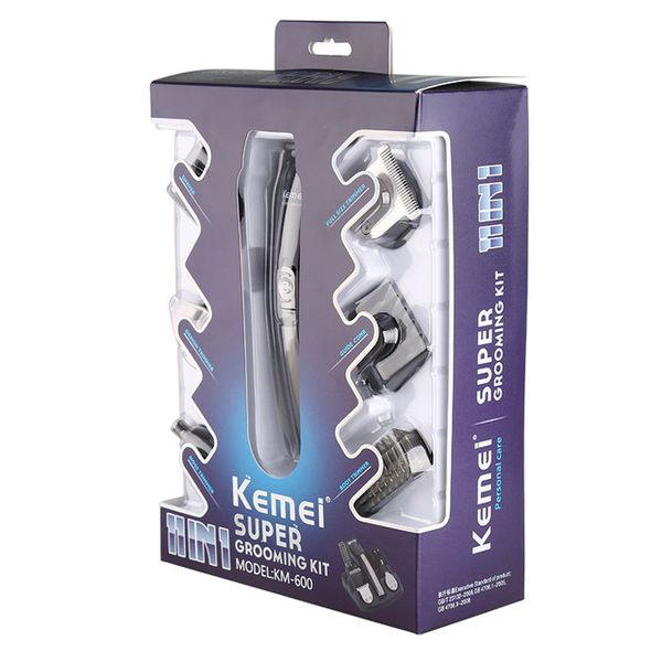 kemei 600 6 in 1 electric hair beard trimmer rechargeable hair clippers shaving machine men styling tools shaver razor km-600
kemei 600 6 in 1 electric hair beard trimmer rechargeable hair clippers shaving machine men styling tools shaver razor km-600