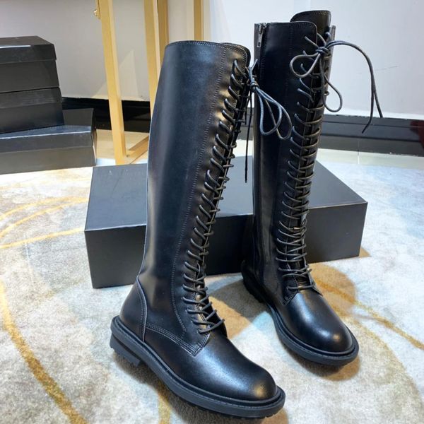 new autumn and winter explosions fashionable women shoes lace up platform black long boots size 35-40 factory direct
new autumn and winter explosions fashionable women shoes lace up platform black long boots size 35-40 factory direct