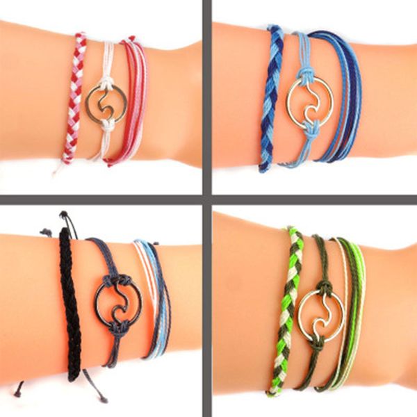 2019 new arrival combination bracelet bohemian wax line weave wave color bracelet set factory wholesale, Golden;silver
2019 new arrival combination bracelet bohemian wax line weave wave color bracelet set factory wholesale, Golden;silver