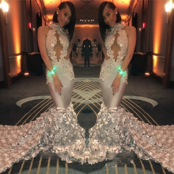 women prom dresses illusion high neck ace appliques beads cocktail party gowns sweep train formal evening dresses sale, Black
women prom dresses illusion high neck ace appliques beads cocktail party gowns sweep train formal evening dresses sale, Black