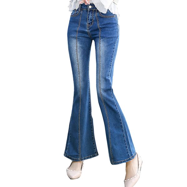 2017 vintage mid waist elastic flare jeans women retro style bell bottom skinny jeans female blue wide leg denim pants bleached
2017 vintage mid waist elastic flare jeans women retro style bell bottom skinny jeans female blue wide leg denim pants bleached