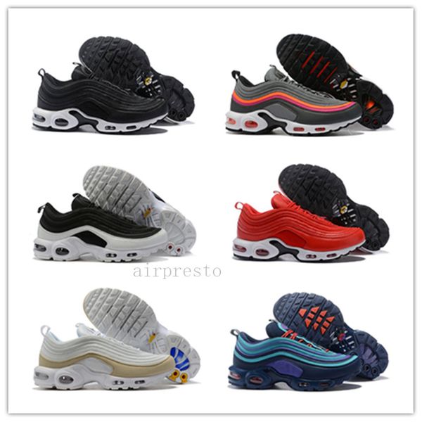 2020 wholesale men women 97 plus tn designer running shoes schuhe 97s plus sport trainers zapatiallas hombre tns cushion run sneakers
2020 wholesale men women 97 plus tn designer running shoes schuhe 97s plus sport trainers zapatiallas hombre tns cushion run sneakers