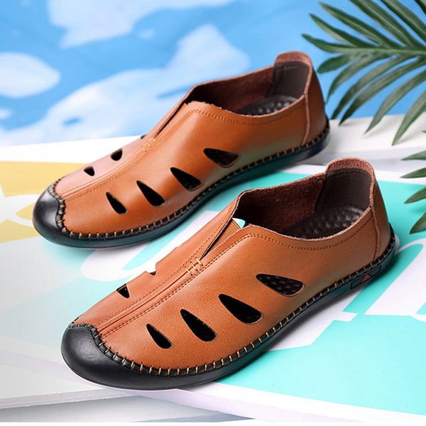 qffaz 2020 new male shoes genuine leather men sandals summer men shoes beach sandals man fashion outdoor casual sneakers, Black
qffaz 2020 new male shoes genuine leather men sandals summer men shoes beach sandals man fashion outdoor casual sneakers, Black
