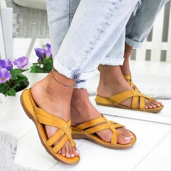 open toe orthopedic casual indoor outdoor flat heel shoes ladies summer beach foot correction women sandals soft pu leather, Black
open toe orthopedic casual indoor outdoor flat heel shoes ladies summer beach foot correction women sandals soft pu leather, Black