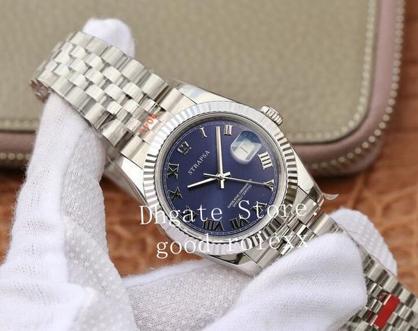 904l steel jubilee bracelet 36mm watch black blue gray white men's automatic 2836 eta chronometer men gm factory 116234 flute watches b, Slivery;brown
904l steel jubilee bracelet 36mm watch black blue gray white men's automatic 2836 eta chronometer men gm factory 116234 flute watches b, Slivery;brown