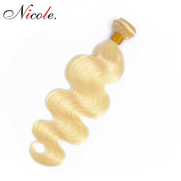 nicole 613 blonde color 1 bundles malaysian body wave human hair weave 8-26 inch non remy double weft hair extensions for women, Black
nicole 613 blonde color 1 bundles malaysian body wave human hair weave 8-26 inch non remy double weft hair extensions for women, Black