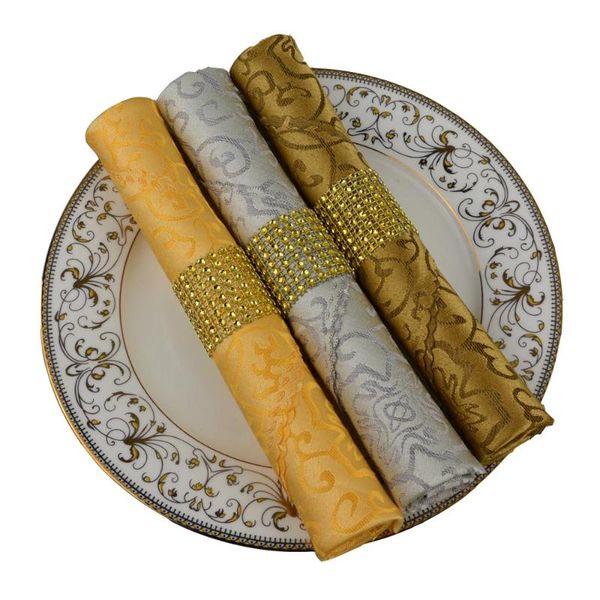 chinese gold yellow polyester table napkins for wedding brithday party l 19" folding square cloth 50pcs/lot
chinese gold yellow polyester table napkins for wedding brithday party l 19" folding square cloth 50pcs/lot