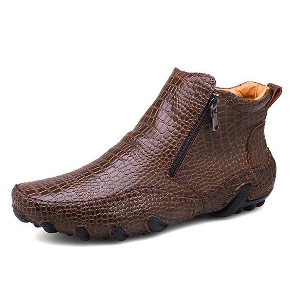 2019 new autumn winter fashion men boots vintage style casual men shoes high-cut lace-up men warm boots, Black
2019 new autumn winter fashion men boots vintage style casual men shoes high-cut lace-up men warm boots, Black