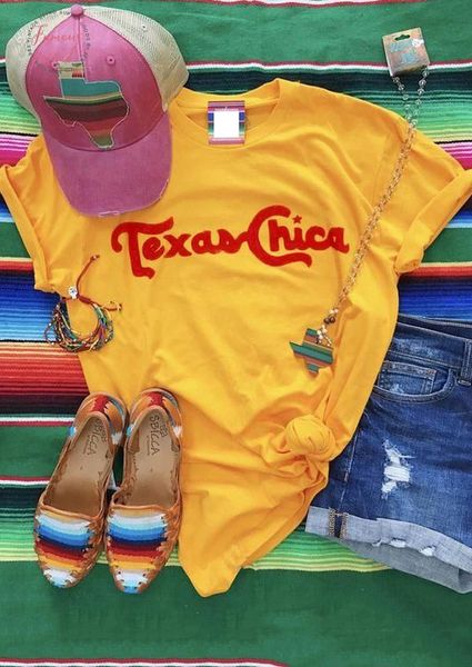 summer stylish women casual cotton letter graphic tee texas chica slogan t shirt yellow clothing trendy grunge girl tee drop ship, White
summer stylish women casual cotton letter graphic tee texas chica slogan t shirt yellow clothing trendy grunge girl tee drop ship, White