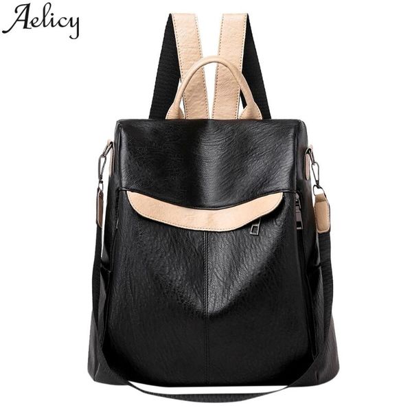 aelicy new retro fashion zipper ladies backpack leather school bag shoulder bag for youth bags leather hairball
aelicy new retro fashion zipper ladies backpack leather school bag shoulder bag for youth bags leather hairball