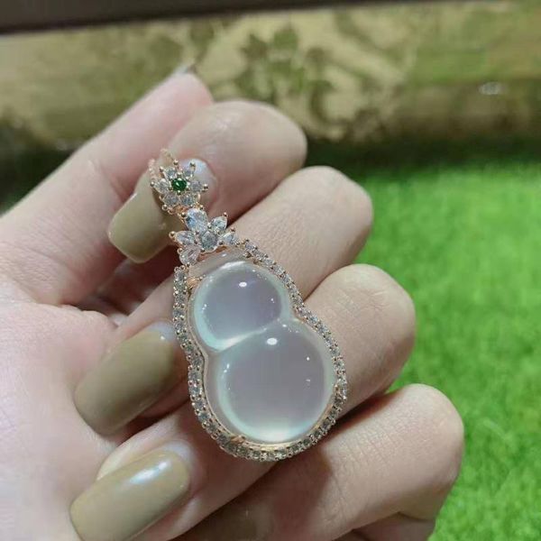 natural gourd shape green jade pendant ring earring with 925 sterling silver set jade pendant ring set rose gold, Black
natural gourd shape green jade pendant ring earring with 925 sterling silver set jade pendant ring set rose gold, Black