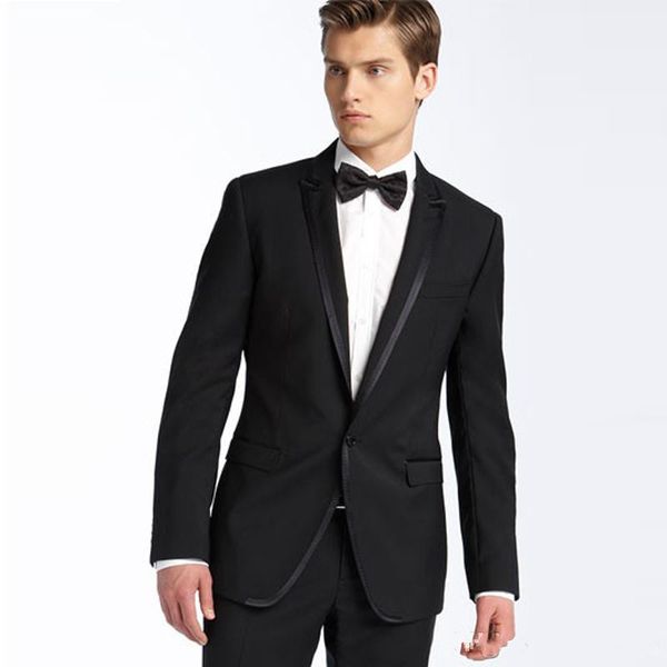new black wedding suits bridegroom men suits 2 pieces (jacket+pants) business prom wear man blazer 266, Black;gray
new black wedding suits bridegroom men suits 2 pieces (jacket+pants) business prom wear man blazer 266, Black;gray