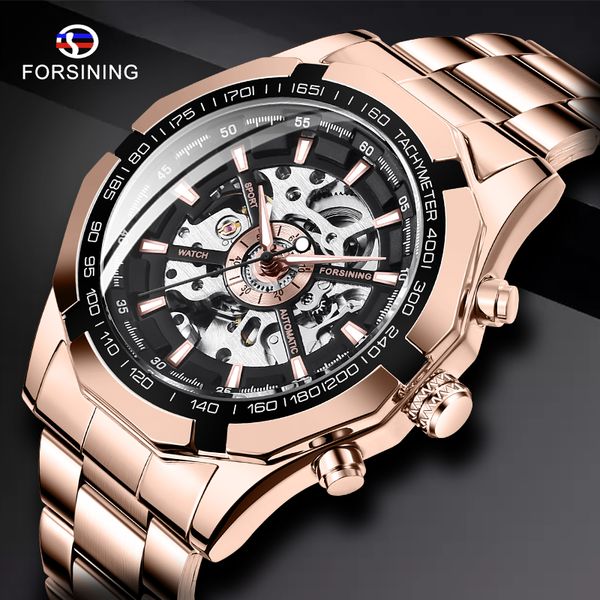 forsining brand rose gold luxury stainless steel waterproof mens skeleton watches transparent mechanical male wrist watch, Slivery;brown
forsining brand rose gold luxury stainless steel waterproof mens skeleton watches transparent mechanical male wrist watch, Slivery;brown