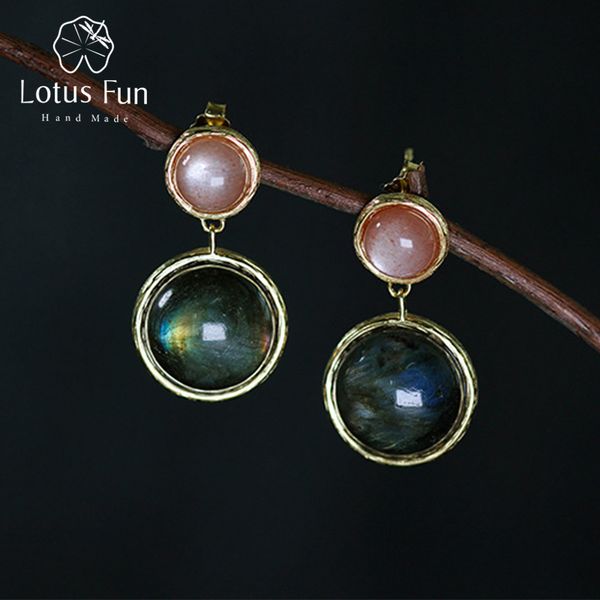 lotus fun real 925 sterling silver natural labradorite handmade fine jewelry mysterious lake dangle earrings for women brincos cj191201, Golden
lotus fun real 925 sterling silver natural labradorite handmade fine jewelry mysterious lake dangle earrings for women brincos cj191201, Golden