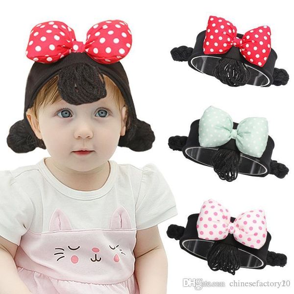baby girls headband big dot bow hairband with wig boutique hair accessories ins new 3 colors, Slivery;white
baby girls headband big dot bow hairband with wig boutique hair accessories ins new 3 colors, Slivery;white