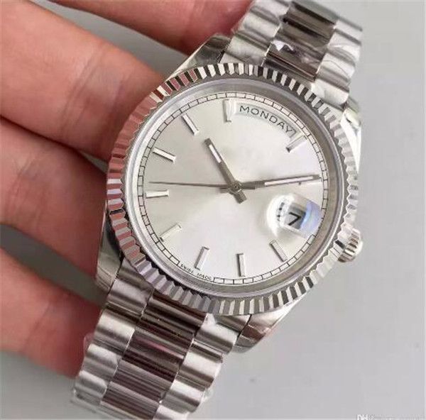 watch daydate series men's watch automatic mechanical movement 316l stainless steel sapphire mirror a variety of style ro18, Slivery;brown
watch daydate series men's watch automatic mechanical movement 316l stainless steel sapphire mirror a variety of style ro18, Slivery;brown