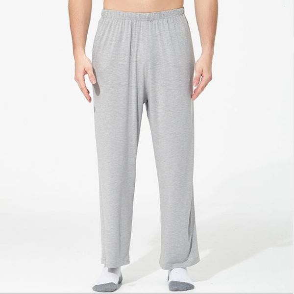 men's home trousers casual plus fat size loose wide leg soft pants home trousers stretch pants, Black
men's home trousers casual plus fat size loose wide leg soft pants home trousers stretch pants, Black