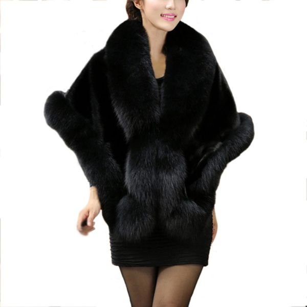 faux fur collar scarves for women winter artificial fur cape coat poncho elegant fluffly warm scarfs neck warmer pashmina, Black
faux fur collar scarves for women winter artificial fur cape coat poncho elegant fluffly warm scarfs neck warmer pashmina, Black