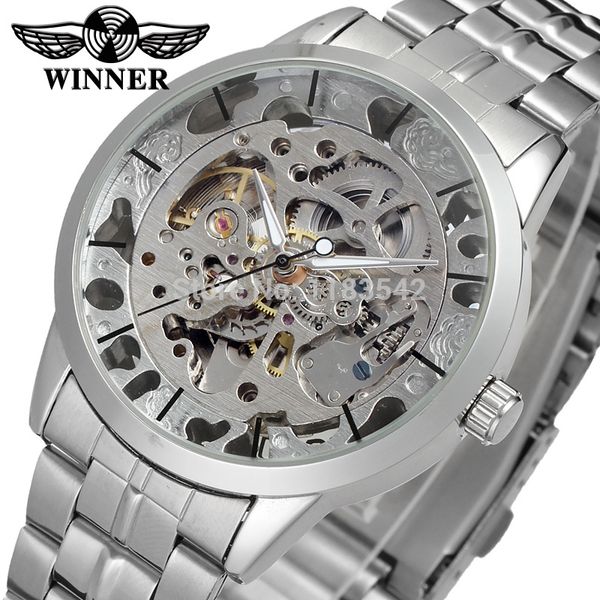 winner men's watch brand automatic movement transparent crystal stainless steel bracelet wristwatch color silver wrg8003m4s1 j190706, Slivery;brown
winner men's watch brand automatic movement transparent crystal stainless steel bracelet wristwatch color silver wrg8003m4s1 j190706, Slivery;brown